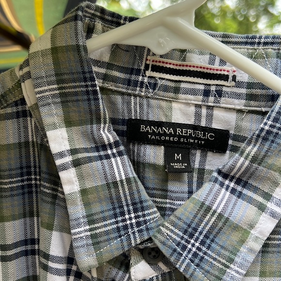 banana republic athletic fit shirt